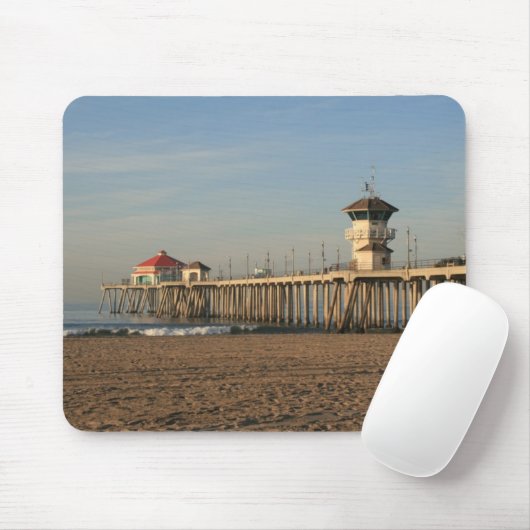Huntington Beach Pier Mousepad (Mit Mouse)