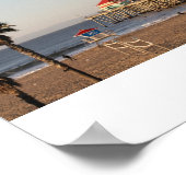 Huntington Beach Pier Poster (Ecke)