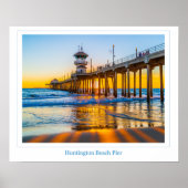 Huntington Beach Pier Poster (Vorne)