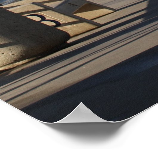 Huntington Beach Pier Poster (Ecke)