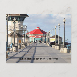 Huntington Beach Pier Postkarte