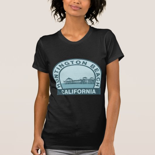 Huntington Beach Pier T-Shirt (Vorderseite)