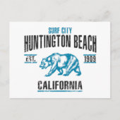 Huntington Beach Postkarte (Vorderseite)