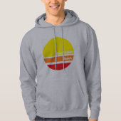Huntington Beach Retro Hoodie (Vorderseite)