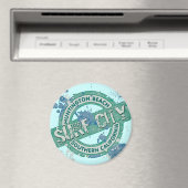 Huntington Beach South California Surf City Magnet (In Situ (Geschirrspüler))