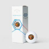 Huntington Beach Sunset Golfbälle - Callaway Soft (Verpackung)