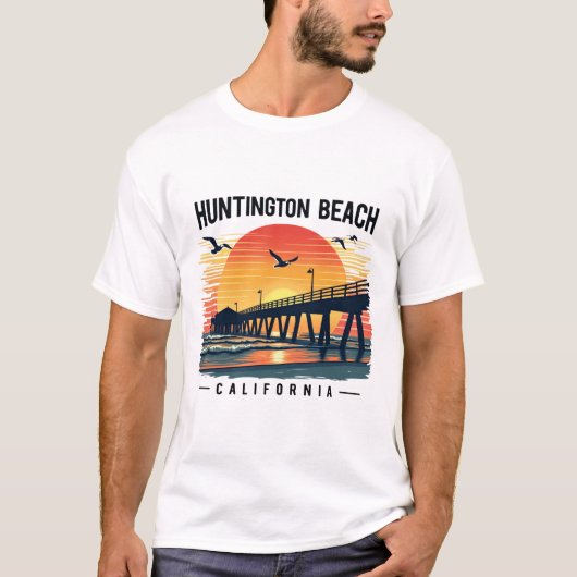 HUNTINGTON BEACH T-Shirt (Vorderseite)