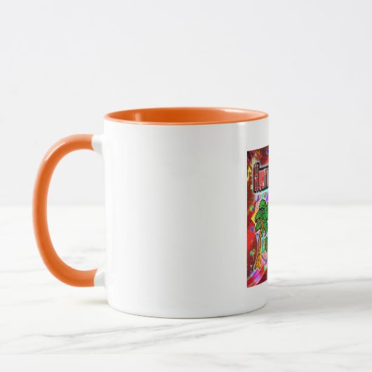 Huntington Beach Tropical Friends Tasse (Links)