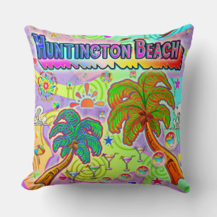 Huntington Beach Urlaub Target Kissen