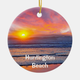 Huntington Beach Urlaubsdekoration Keramikornament