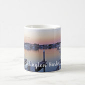 Huntington Harbour Sunset Kaffeetasse (Mittel)