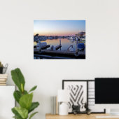 Huntington Harbour Sunset Poster (Heimbüro)