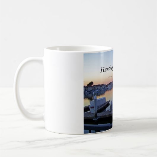 Huntington Harbour Sunset Tasse (Links)