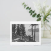 Huntington Lake, California View from Road Postkarte (Stehend Vorderseite)