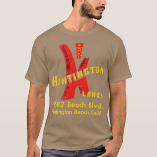 Huntington Lanes - Huntington Beach, CA - Vintage  T-Shirt