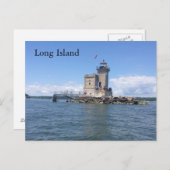Huntington Lighthouse Postkarte (Vorne/Hinten)