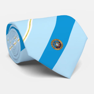 Huntington Park (Kalifornien) Stadtflagge Neck Tie Krawatte
