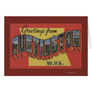Huntington, West Virginia - große Buchstabe-Szenen