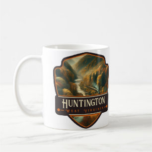 Huntington, West Virginia VINTAG Kaffeetasse