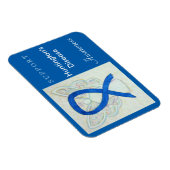 Huntington's Disease Awareness Angel Custom Magnet (Rechte Seite)