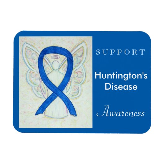 Huntington's Disease Awareness Angel Custom Magnet (Horizontal)