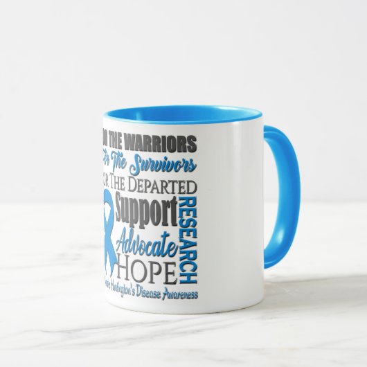Huntington's Disease Awareness/ Support Tasse (VorderseiteRechts)
