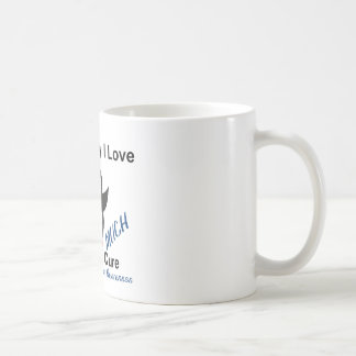 Huntingtons Krankheits-Bewusstsein jemand i-Liebe Kaffeetasse