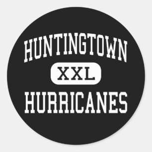 Huntingtown - Hurrikane - Hoch - Huntingtown Runder Aufkleber