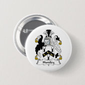 Huntley Familienwappen Button (Vorne & Hinten)