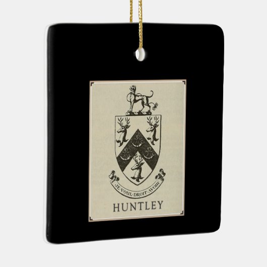 Huntleycoat Keramikornament (Rechts)