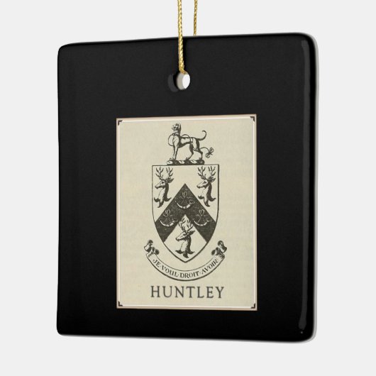 Huntleycoat Keramikornament (Links)