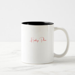 Huntleys Platz Zweifarbige Tasse