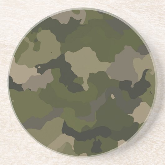 Huntress Camouflage Getränkeuntersetzer (Vorne)