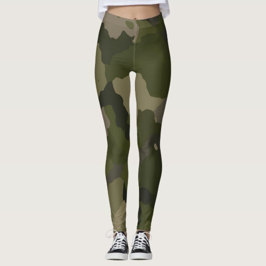 Huntress Camouflage Leggings (Vorderseite)