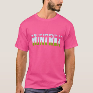 HUNTRIX Glitch Tech Neon T-Shirt – Futuristische C