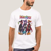 HUNTRRXX Witches with Cat and Pumpkins - Spooky T-Shirt (Vorderseite)