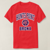 Hunts Point Bronx Nyc Varsity Style 2 T-Shirt (Design vorne)