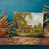 Huntsman and Hounds, 1809 (Öl auf Leinwand) Fotoplatte (Seite)