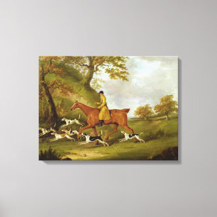 Huntsman and Hounds, 1809 (Öl auf Leinwand) Leinwanddruck