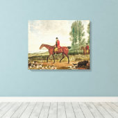 Huntsman Leinwanddruck (Insitu (Holzboden))