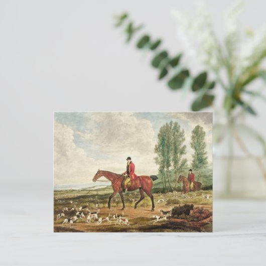 Huntsman Postkarte (Stehend Vorderseite)