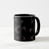 Huntsman Spider Oil Art, Tasse (VorderseiteRechts)
