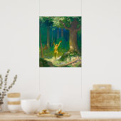 Huntsman von Newell Convers Wyeth Poster (Küche)