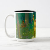 Huntsman von Newell Convers Wyeth Zweifarbige Tasse (Links)