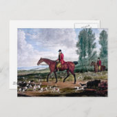 Huntsman zu seinen Majestäten härtet Postkarte (Vorne/Hinten)