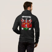 Huntsucker Coat of Arms Men Hoodie (Schwarz voll)