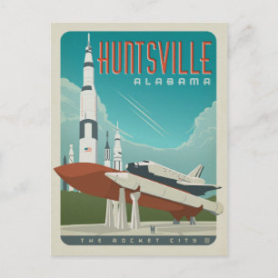 Huntsville, AL Postkarte
