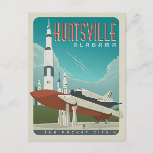 Huntsville, AL Postkarte (Vorderseite)