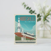 Huntsville, AL Postkarte (Stehend Vorderseite)