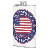 Huntsville, Alabama Flachmann (Links)